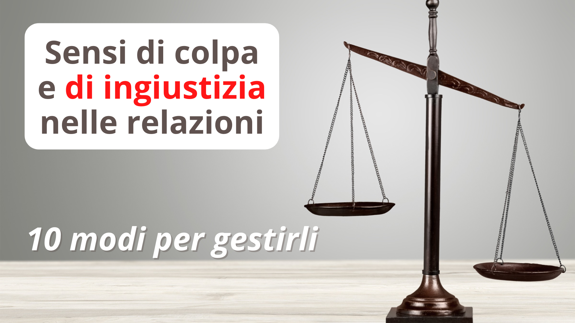 Sensi di colpa 1